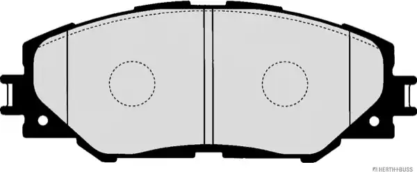 Origineel Remblokset Herth+Buss Jakoparts J3602124