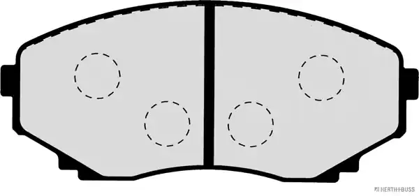 Remblokset Herth+Buss Jakoparts J3603046 Bestseller