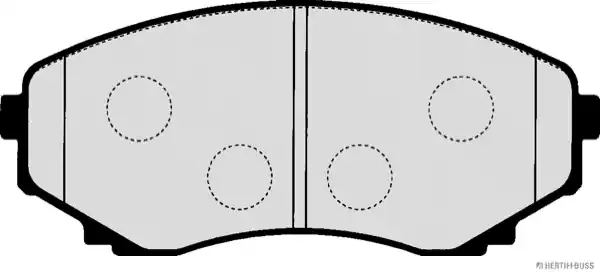 Modern Remblokset Herth+Buss Jakoparts J3603048