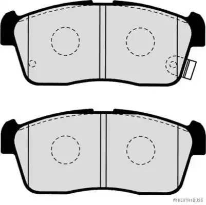 Authentiek Remblokset Herth+Buss Jakoparts J3608021