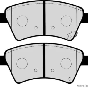 Remblokset Herth+Buss Jakoparts J3608031 Goedkoop