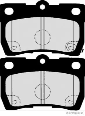 Remblokset Herth+Buss Jakoparts J3612032 Shop Nu