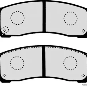 Remblokset Herth+Buss Jakoparts J3613013 Origineel