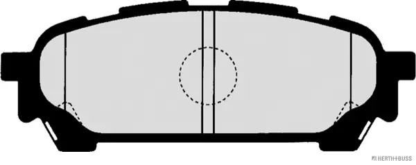 Remblokset Herth+Buss Jakoparts J3617006 Weekendaanbieding