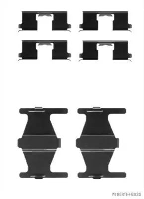 Rem montageset Herth+Buss Jakoparts J3661007 Aanbieding