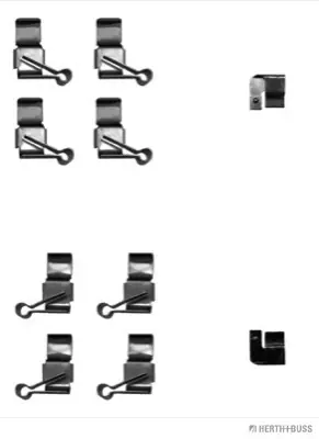 Rem montageset Herth+Buss Jakoparts J3662017 Laatste Versie