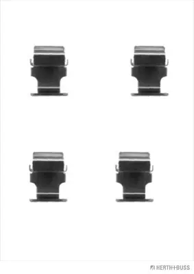 Rem montageset Herth+Buss Jakoparts J3665013 Exclusief