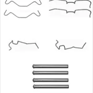 Rem montageset Herth+Buss Jakoparts J3666004 Lage Prijs