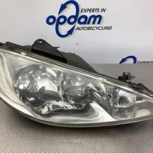 Koplamp PEUGEOT 206 Hatchback (2A/C), PEUGEOT 206 SW (2E/K), PEUGEOT 206 Saloon Ambachtelijk