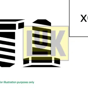 In De Mode Vliegwielbout LUK 411 0118 10